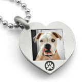 personalized pet photo necklace