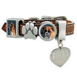 Pet memorial photo bracelet