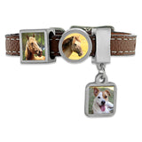 Pet memorial photo bracelet