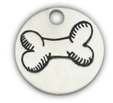 bone dog charm for dog remembrance jewelry picture bracelet