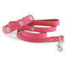 leather dog collars with leather leash, pet bracelet