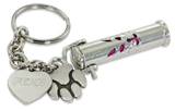 Pet Ashes Urn Keychain Cat Personalized Pet Memorial