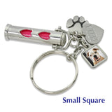 custom pet keychain for pet ashes