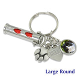 pet memorial keychain with photo