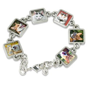 customizable pet picture bracelet