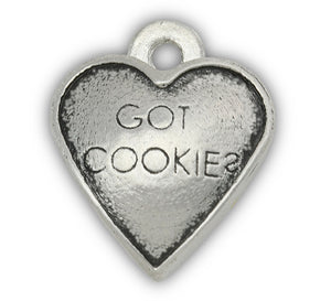 got cookie dog charm for personalized dog bracelets and dog jewelry