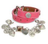 matching collar and bracelet personalized dog jewelry lap dog