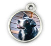 photo charm for pet memorial jewelry