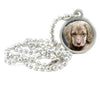 dog necklace photo pendant with engraving