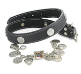 matching dog collar and bracelet mutt collar and mutt bracelet dog charms picture charms