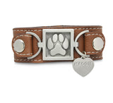 dog friendship bracelet with matching dog collar