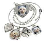 dog jewelry with personalized photo necklace picture necklace