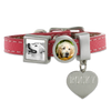 pet memorial photo bracelet with engraving