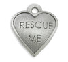rescue me dog charm for adoption jewelry and rescue jewelry dog charm bracelet