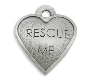 rescue me dog charm for adoption jewelry and rescue jewelry dog charm bracelet