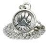 paw print necklace, gift ideas for dog foster mom