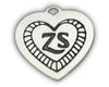 heart charm for pet memorial jewelry