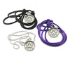 paw print necklaces, paracord necklaces, dog jewelry