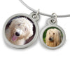 photo charms for dog jewelry, dog bracelets and photo bracelets