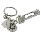 Pet Cremation Urn Keychain Dog Bone Paw Print Charm - Customer's Product with price 50.00 ID 5oHYl9yHwEZsc5qmYzBUD9dH
