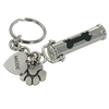 Pet Cremation Urn Keychain Dog Bone Paw Print Charm - Customer's Product with price 57.00 ID tbNCXxzJQftGuwsx6n6ElmNZ
