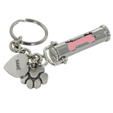 Pet Cremation Urn Keychain Dog Bone Paw Print Charm - Customer's Product with price 35.00 ID _2XImCifkxUIaK29YHkil4yl
