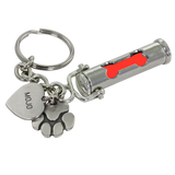 Pet Cremation Urn Keychain Dog Bone Paw Print Charm - Customer's Product with price 57.00 ID 819bTwzPm8aBlV2VhNDvYlyj