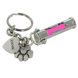 Pet Cremation Urn Keychain Dog Bone Paw Print Charm - Customer's Product with price 42.00 ID CPutkOpUw-UO2dXDrmp44Rp0
