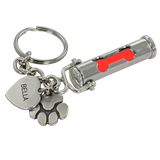 Pet Cremation Urn Keychain Dog Bone Paw Print Charm - Customer's Product with price 57.00 ID r8adn1zjokOSV3w_QV1w_HW4