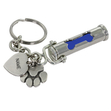 Pet Cremation Urn Keychain Dog Bone Paw Print Charm - Customer's Product with price 50.00 ID iVJHdbqdnRLhUTuObGsnDdDF