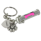 Pet Cremation Urn Keychain Dog Bone Paw Print Charm - Customer's Product with price 57.00 ID _nbZzb5fkOZWPXu5L1BonT0a