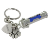 Pet Cremation Urn Keychain Dog Bone Paw Print Charm - Customer's Product with price 57.00 ID -nfye31L9vAK0u1w1YbNETSi