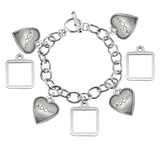 Maggie Photo Charm Bracelet Pet Memorial Jewelry-Copy - Customer's Product with price 105.00