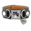 Leather Cuff Photo Bracelet Pet Memorial Jewelry - Customer's Product with price 95.00 ID v5DBumo_lUPxunsfeR8YhNj7