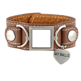 Leather Cuff Photo Bracelet Pet Memorial Jewelry - Customer's Product with price 95.00 ID zsWUlV7NEroH-5FCsB9xrbAR