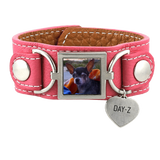Leather Cuff Photo Bracelet Pet Memorial Jewelry - Customer's Product with price 95.00 ID w2D8Nee8npLKsUC9trDblK08