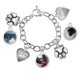 Maggie Photo Charm Bracelet Pet Memorial Jewelry - Customer's Product with price 105.00