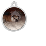 Extras - Large Round Photo Charm for Dog Charm Bracelet - Customer's Product with price 15.00 ID NVUWABsboMU1Pr4gbrPJi4-U