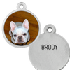 Extras - Large Round Photo Charm for Dog Charm Bracelet - Customer's Product with price 20.00 ID R6hNRNAZvlb5Rrhe0Xiq6B4K