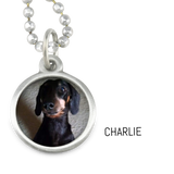Photo Pendant Dog Necklace - Mia Personalized Photo Necklace - Customer's Product with price 40.00 ID mi3pjBYolMdUaV6ER9gqdXHf