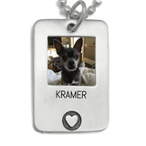 Picture Necklace Dog Jewelry - Zoe Personalized Pet Photo Pendant - Customer's Product with price 55.00 ID J5QmkGIafunrijZRCf4Zb9mV