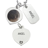 Personalized Pet Photo Pendant Dog Necklace - Rosie Picture Necklace - Customer's Product with price 60.00 ID afBoUMRiFtcdFidnNzXPmHNL