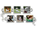 Lila Photo Charm Bracelet Pet Memorial Jewelry - Customer's Product with price 110.00